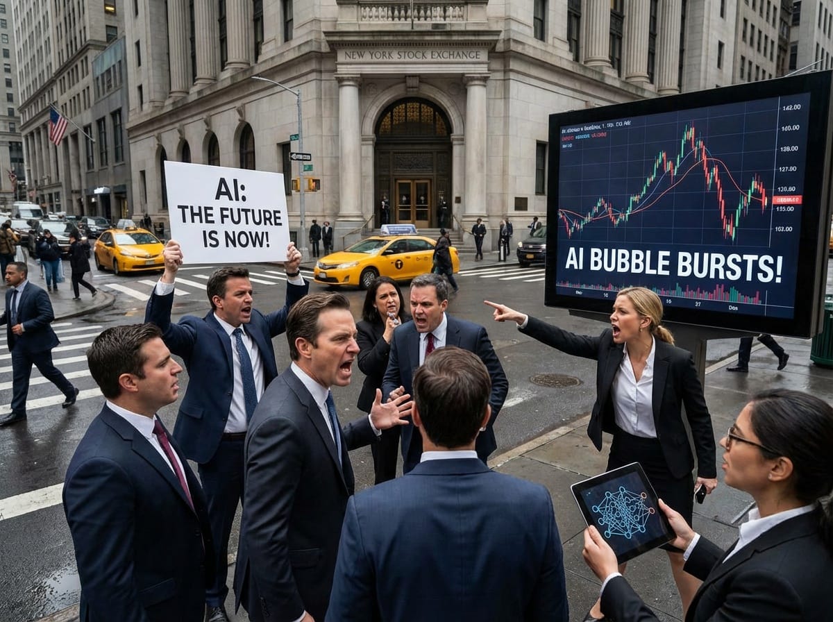 Wall Street Can’t Stop Arguing About AI (Or Spending on It)