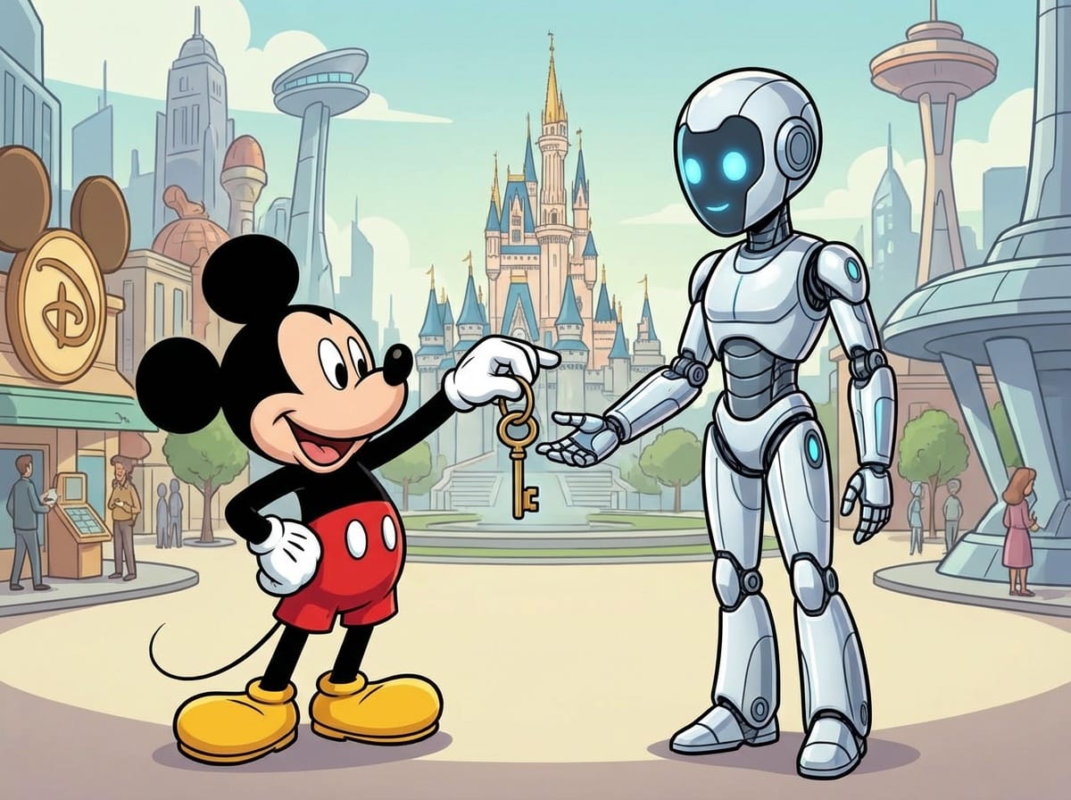 🎬 Disney Just Gave AI the Keys to the Magic Kingdom (With Rules)