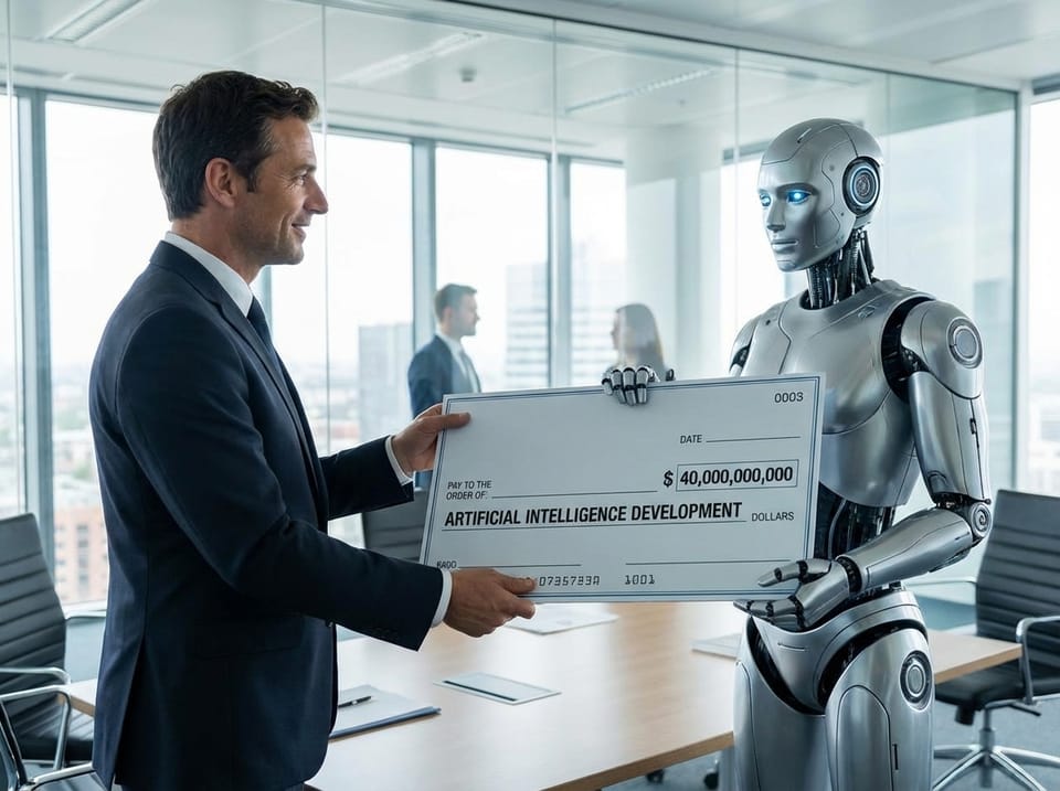 💸 Did SoftBank Just Buy the Future for $40 Billion?