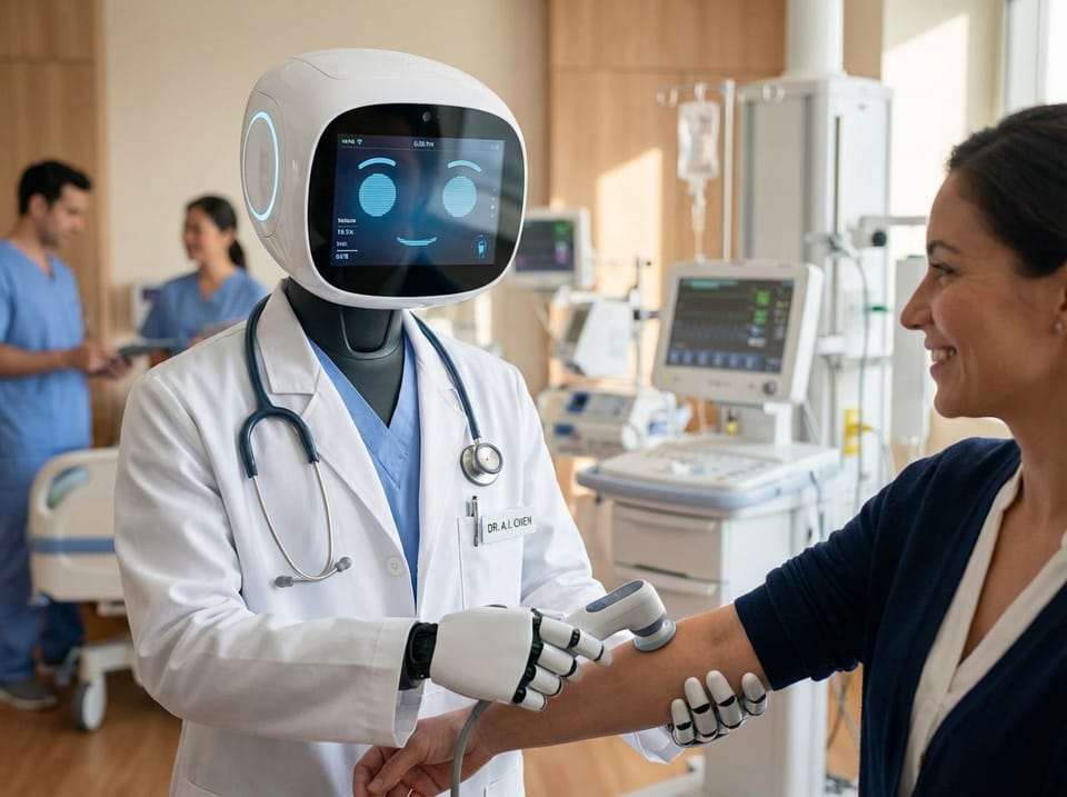 The AI Doctor Will See You Now (Sort Of)